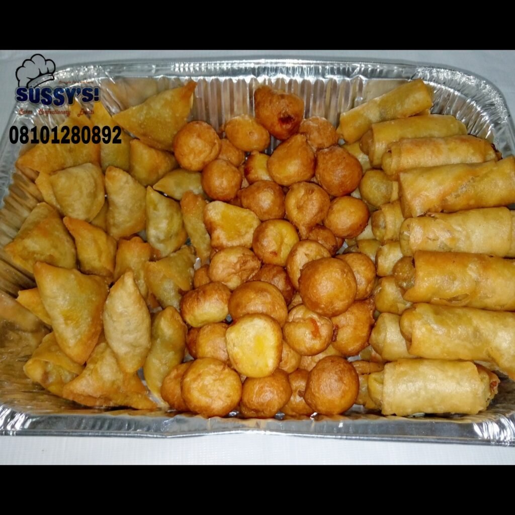 Small chops in Lagos